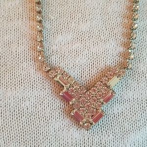 necklace and matching earrings